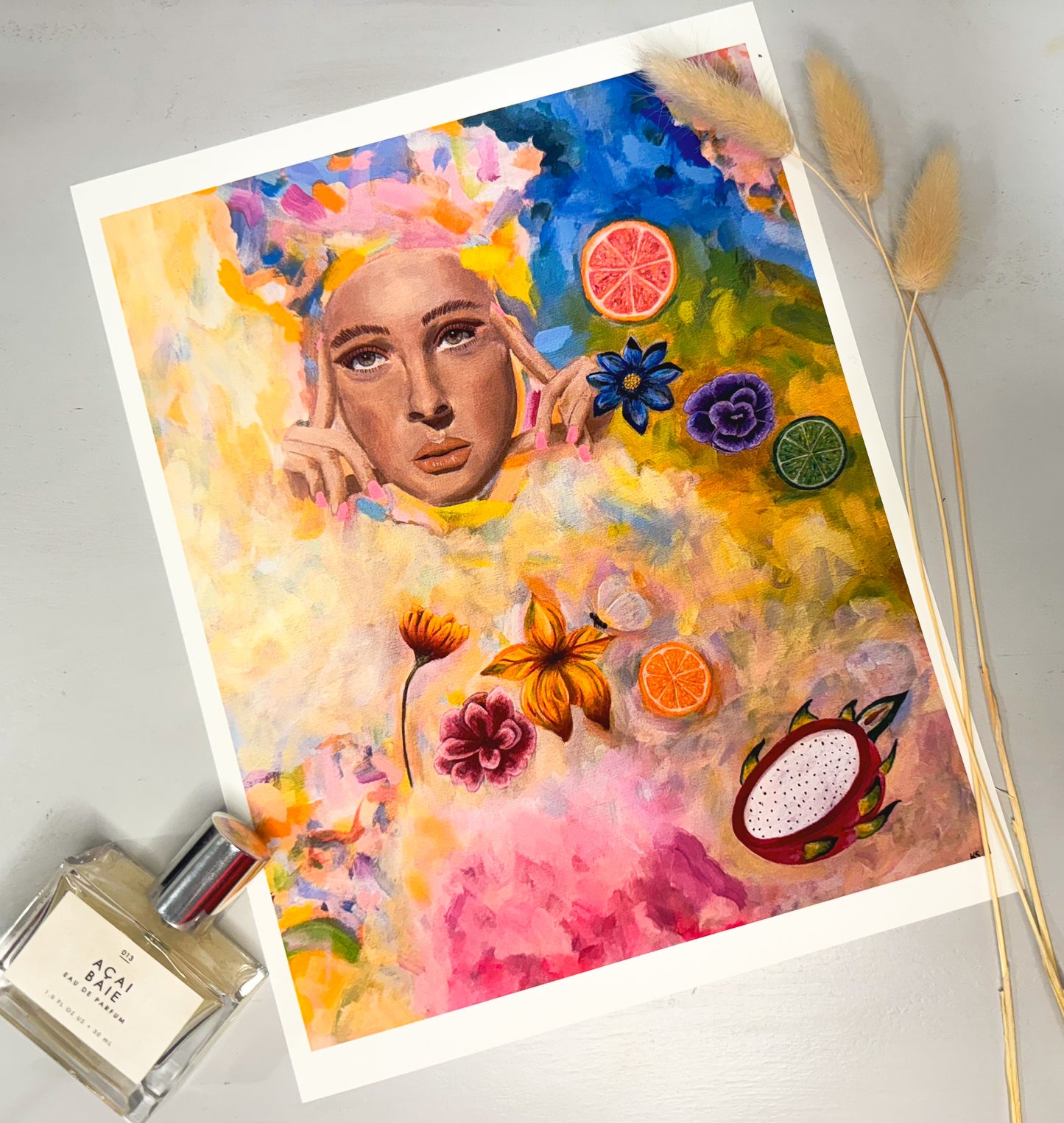 Breakfast in Ibiza Print