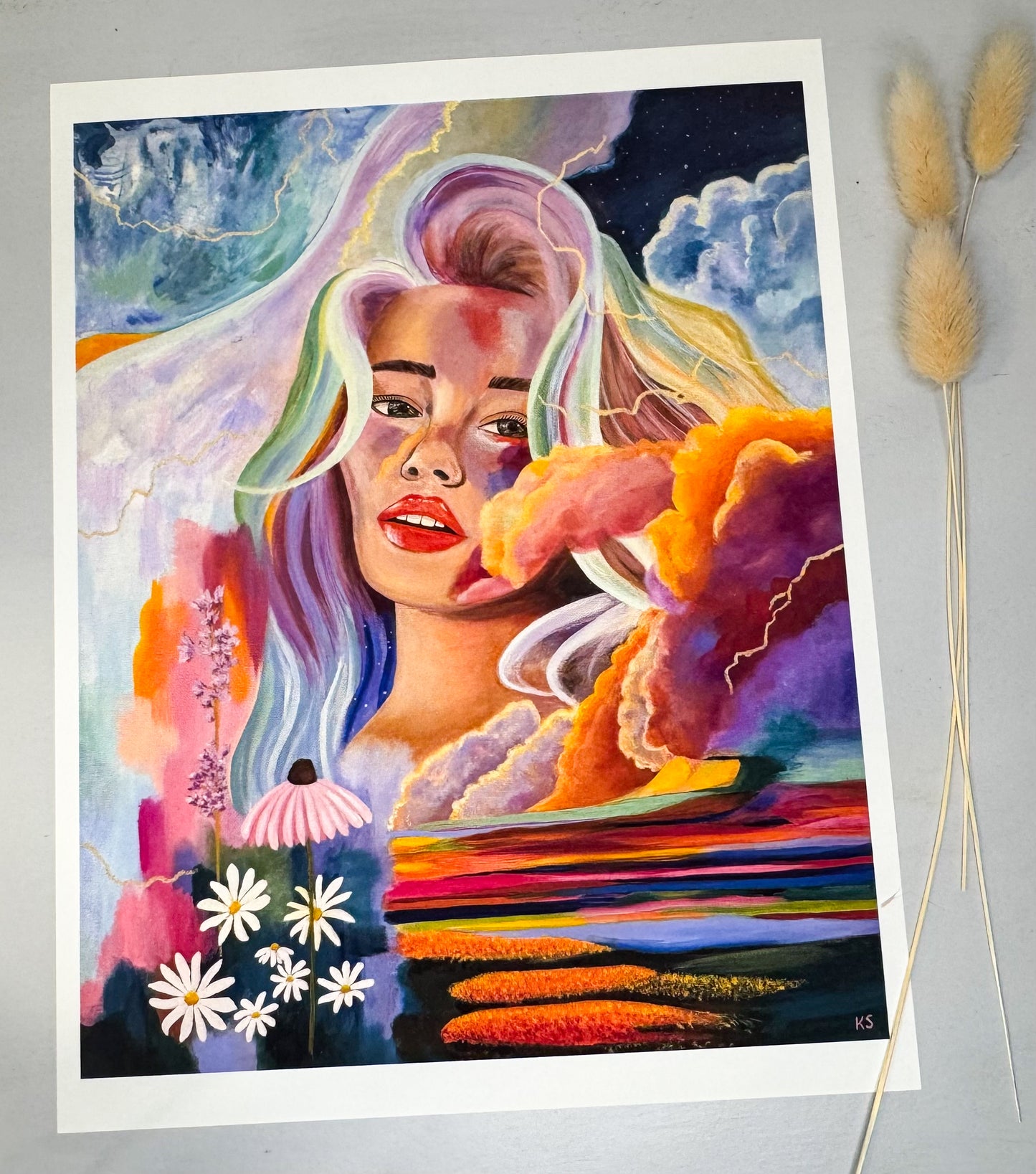 Electric Heaven Print