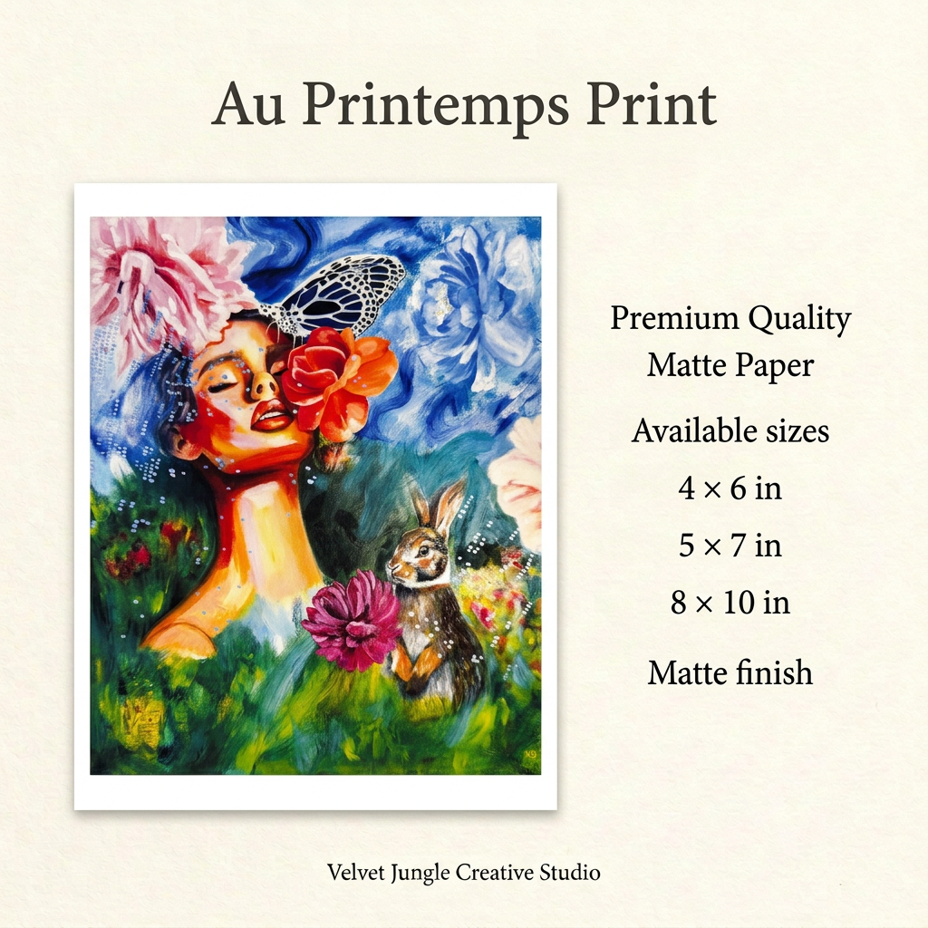 Au Printemps Print details card retry