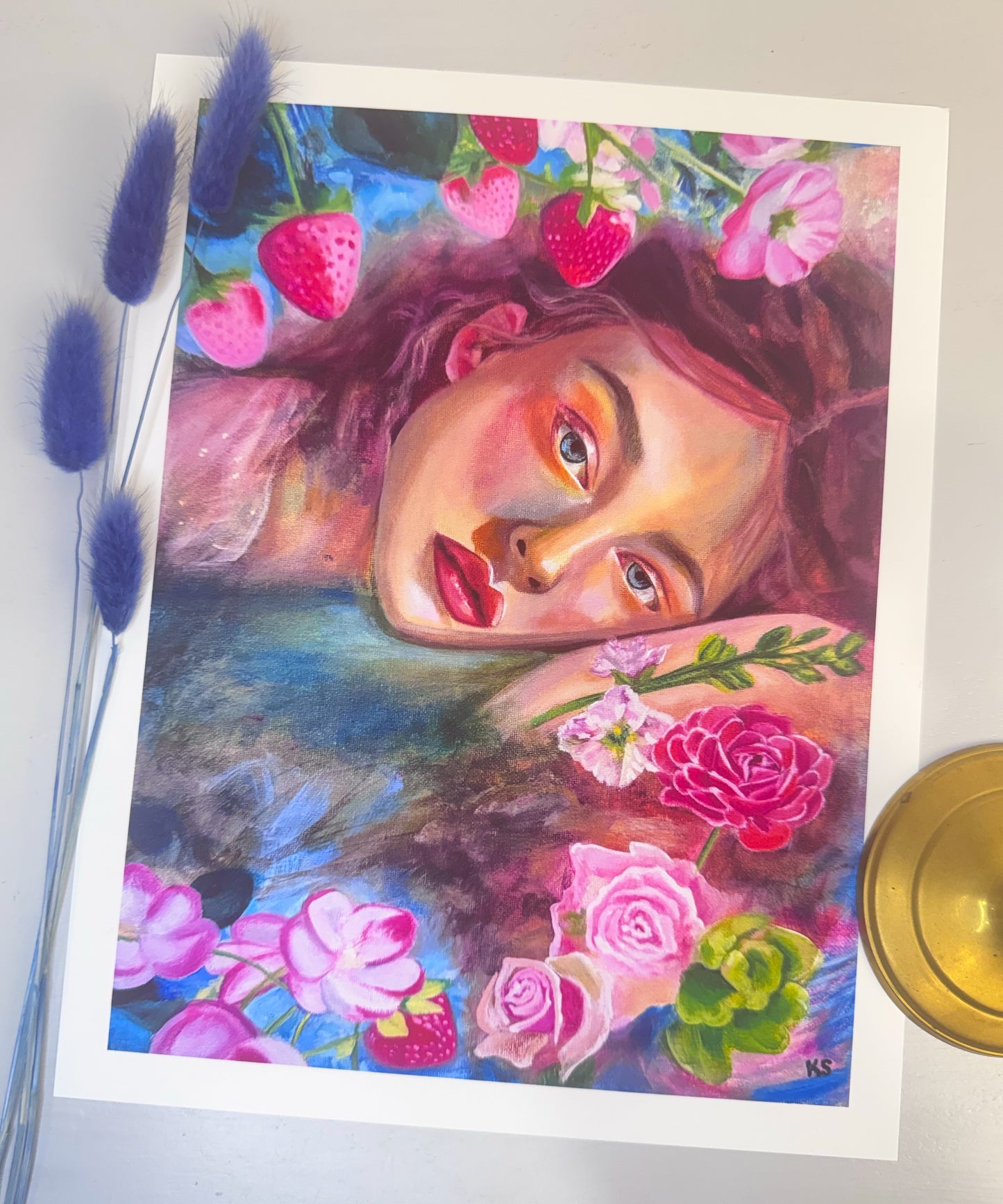 Rosewater Maiden Print