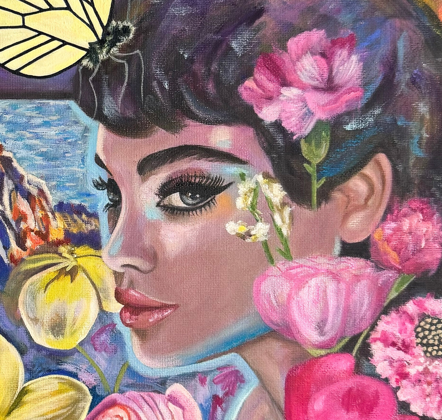 Moonlit Mountain Muse