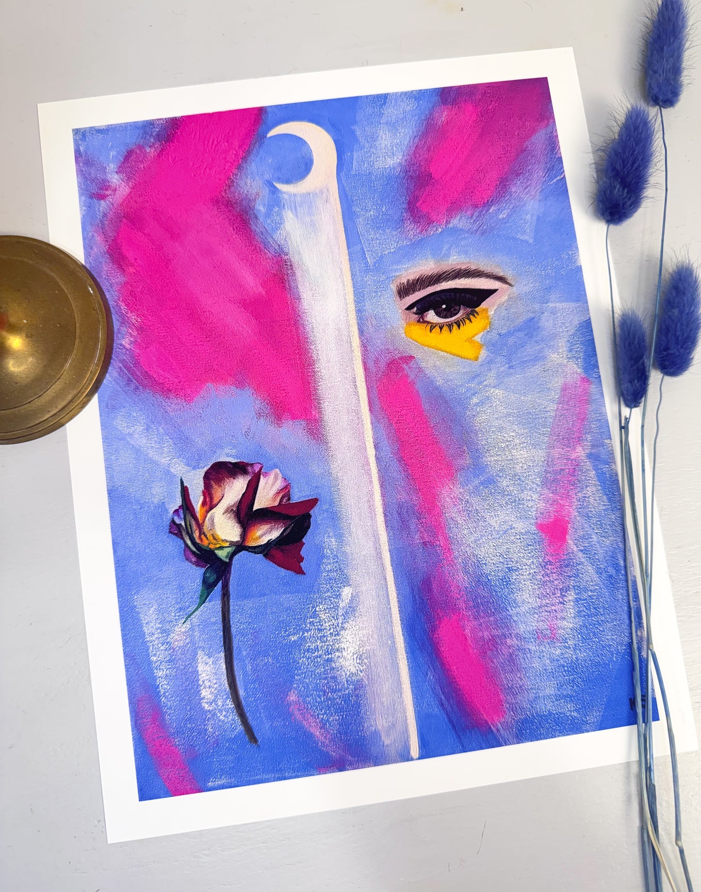 Painted Print