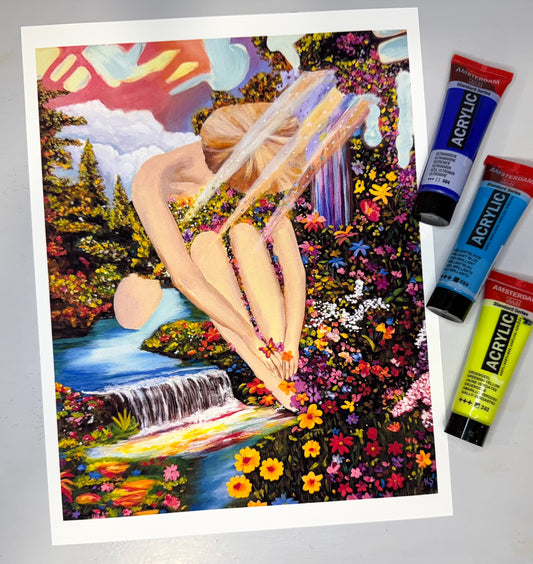 Dancing With Light Print