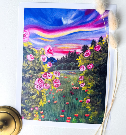Rosescape Print