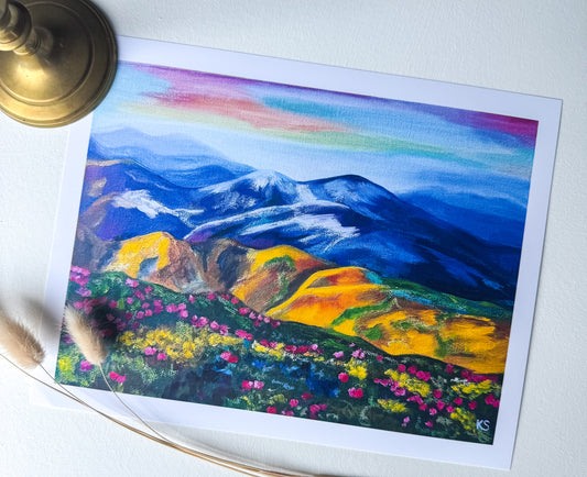 Azurescape Print
