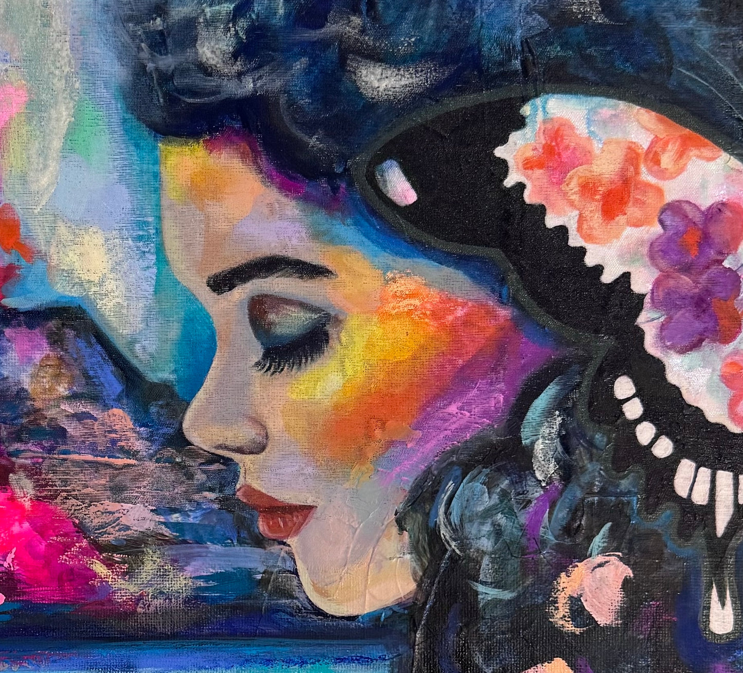 Reflections Beneath The Opal Moon
