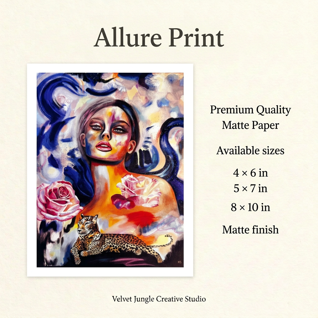 Allure Print details card