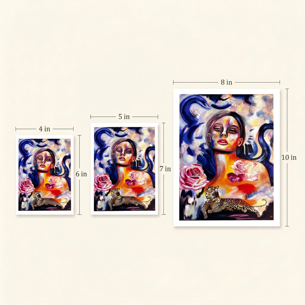 Allure Print size guide