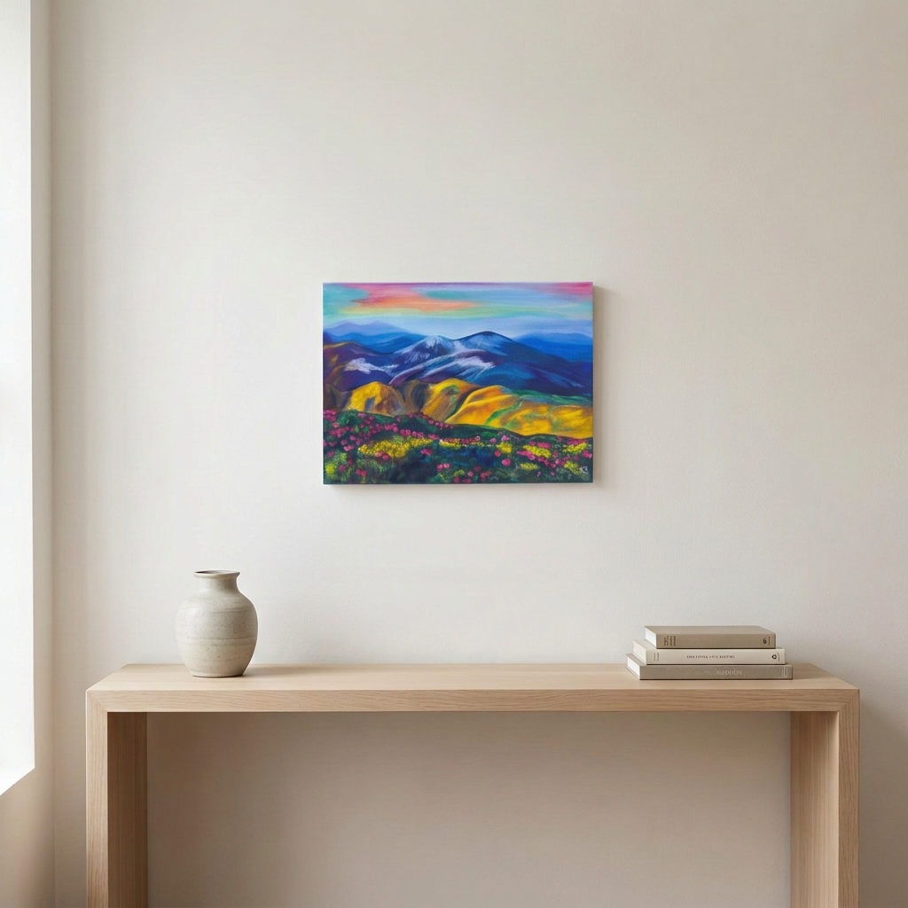 Azurescape smaller-scale room mockup
