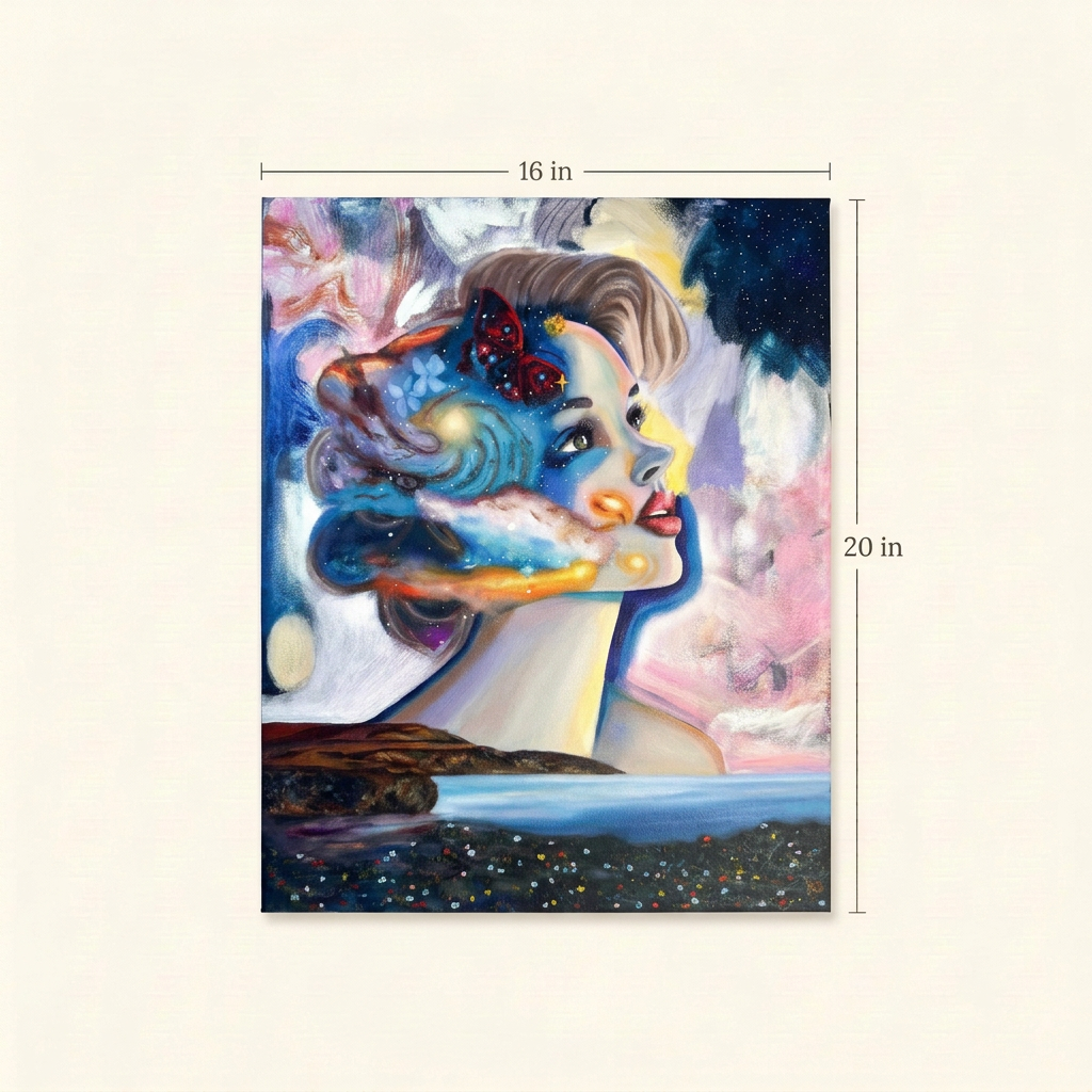 Cassiopeia 16 × 20-inch size guide