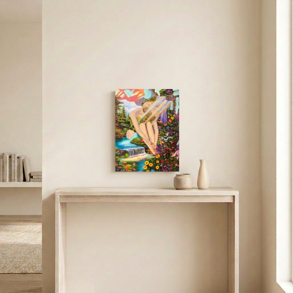 Dancing With Light neutral-room mockup