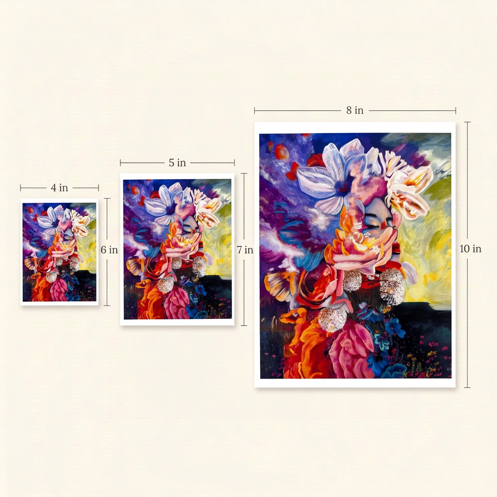Dreamscape Print size guide