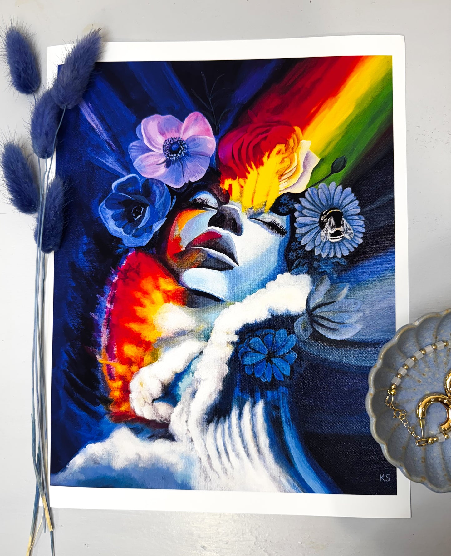 Hearts Wide Open Print