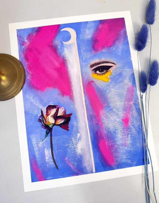 Painted Print