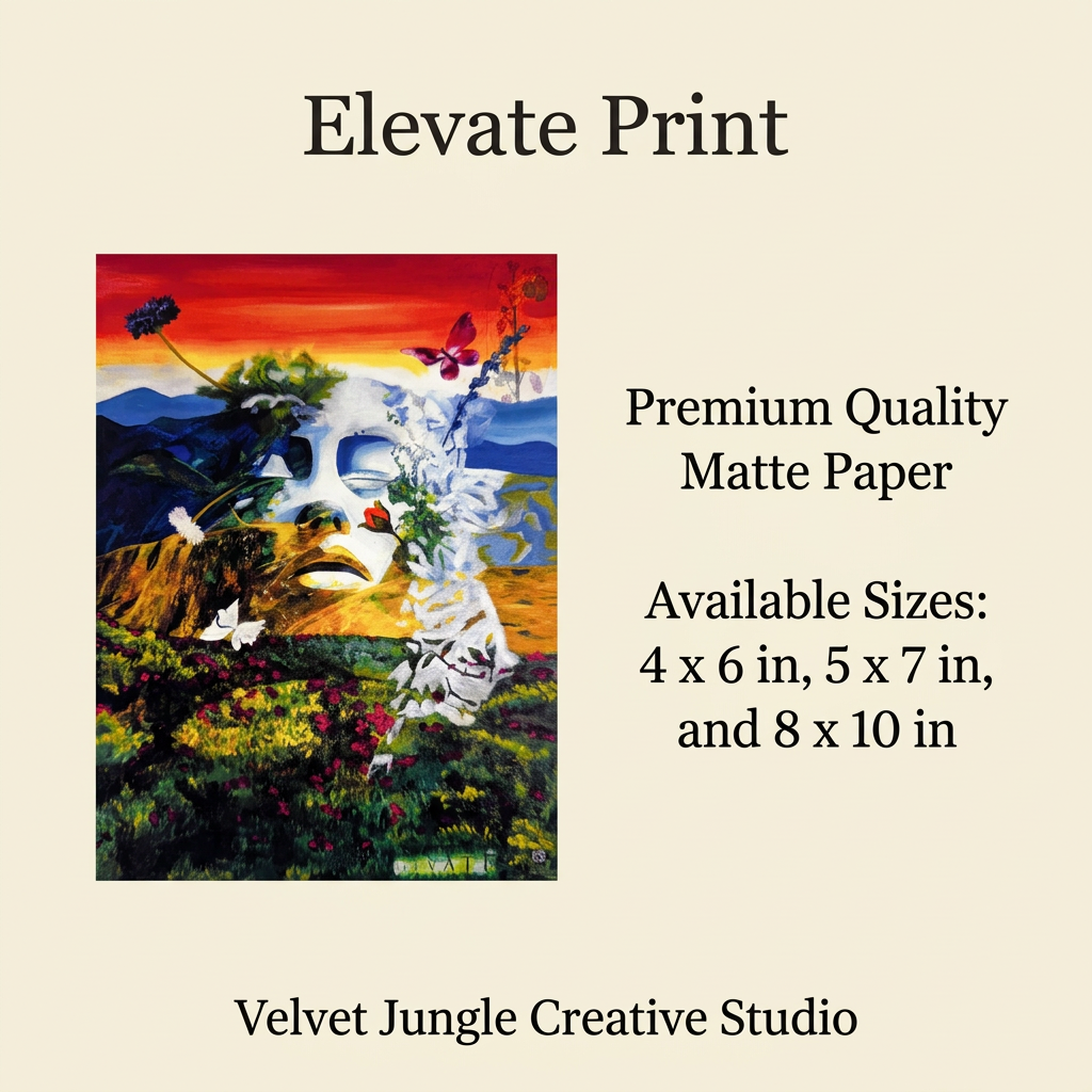 Elevate Print details card
