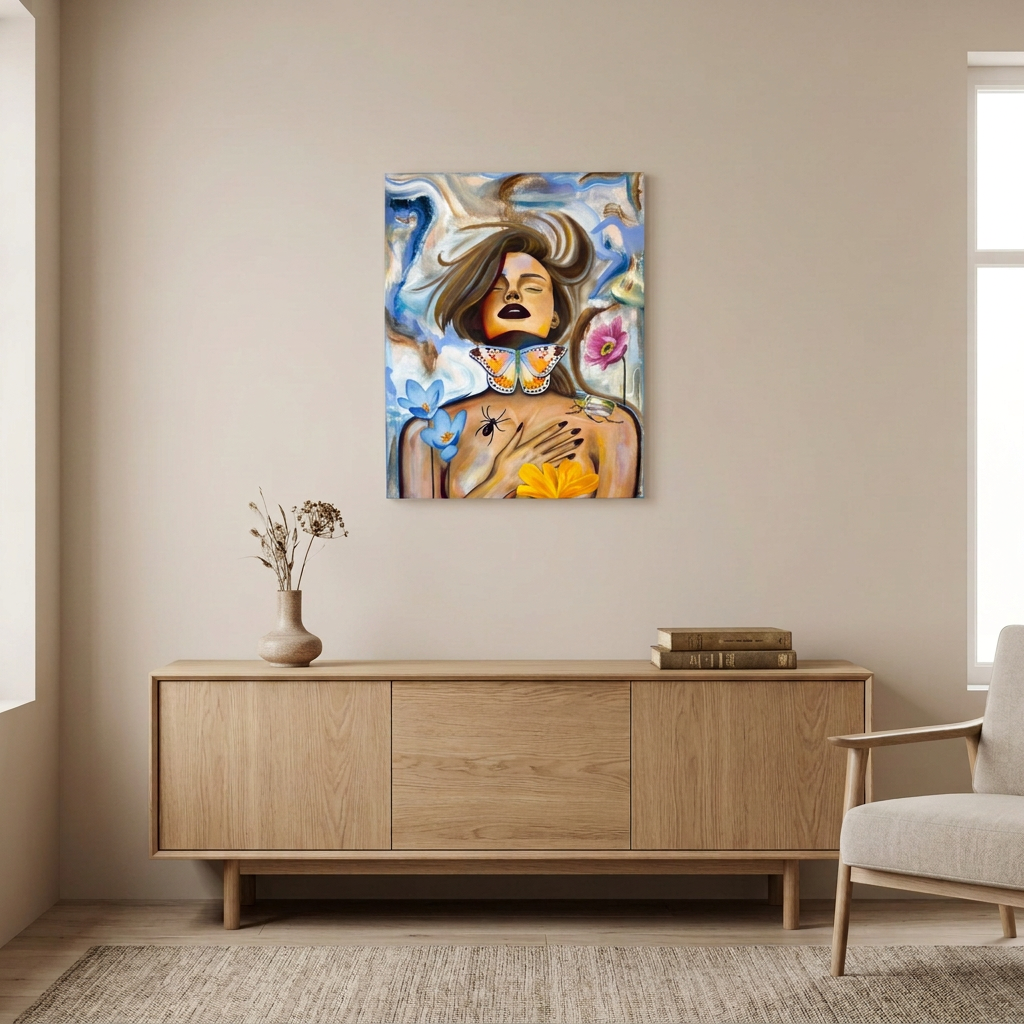 Exhale room mockup