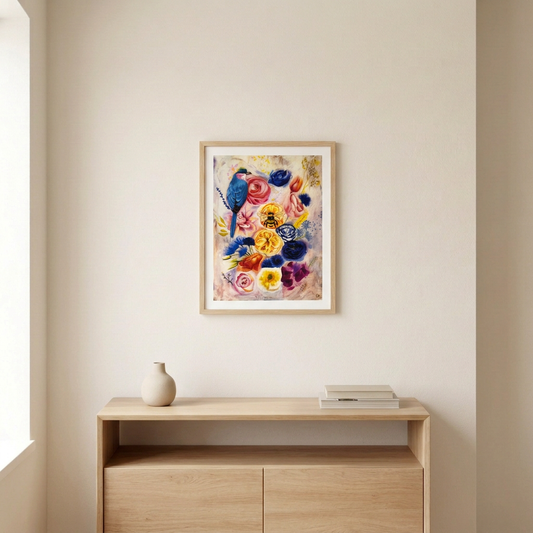 Framed room mockup