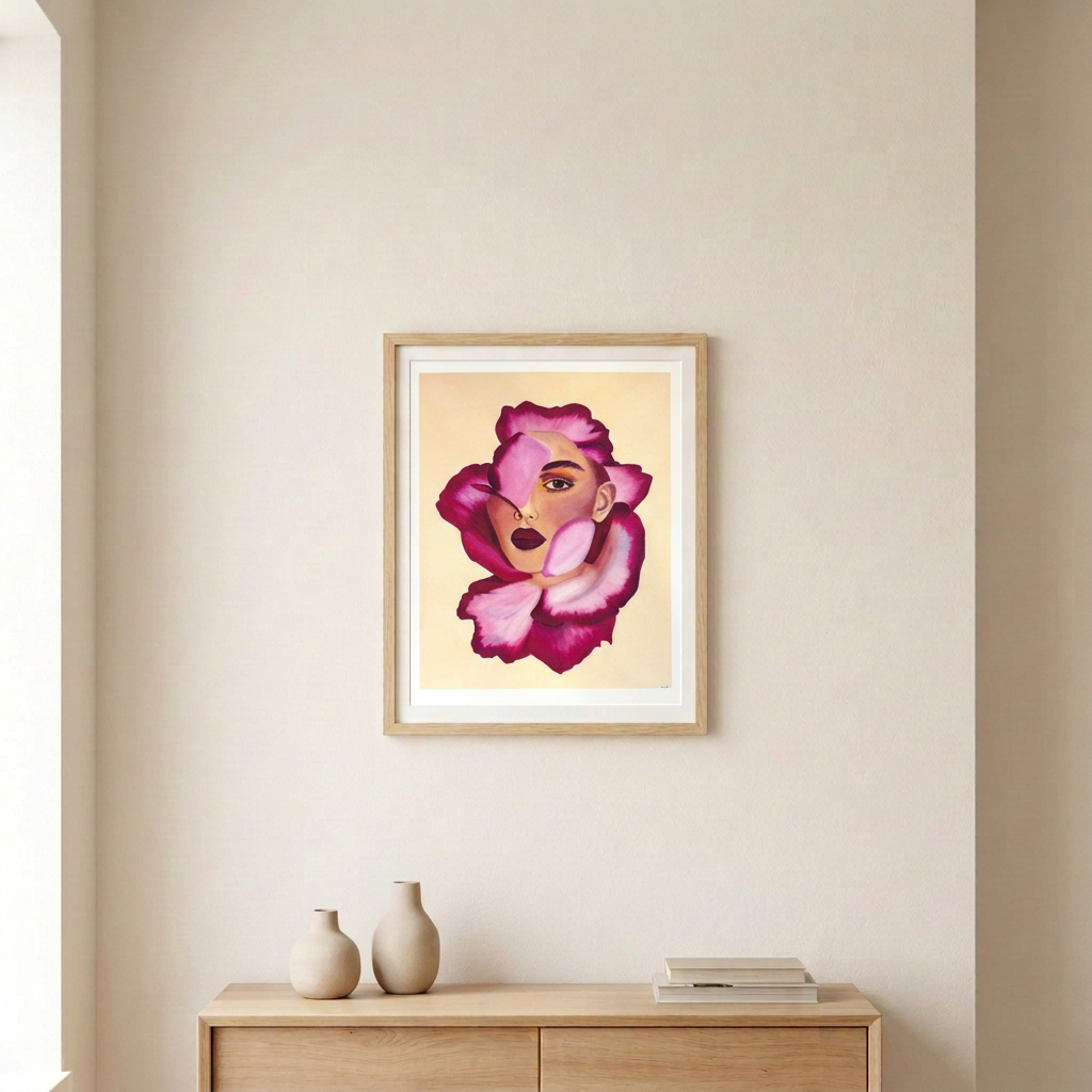 Framed room mockup