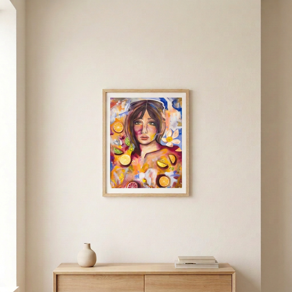 Framed room mockup