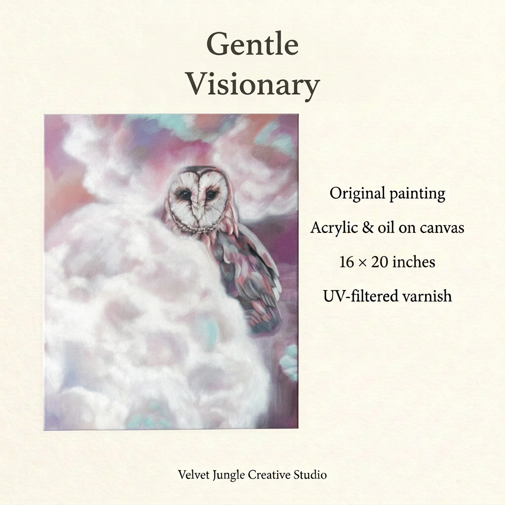 Gentle Visionary artwork details card