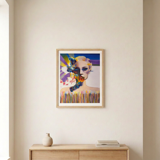 Inside The Prism Print room mockup