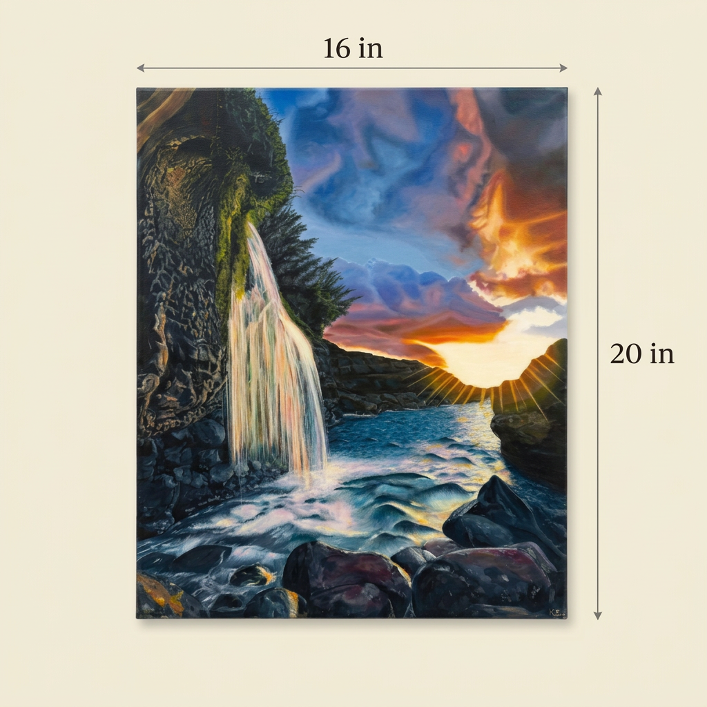 Landscape Study size guide