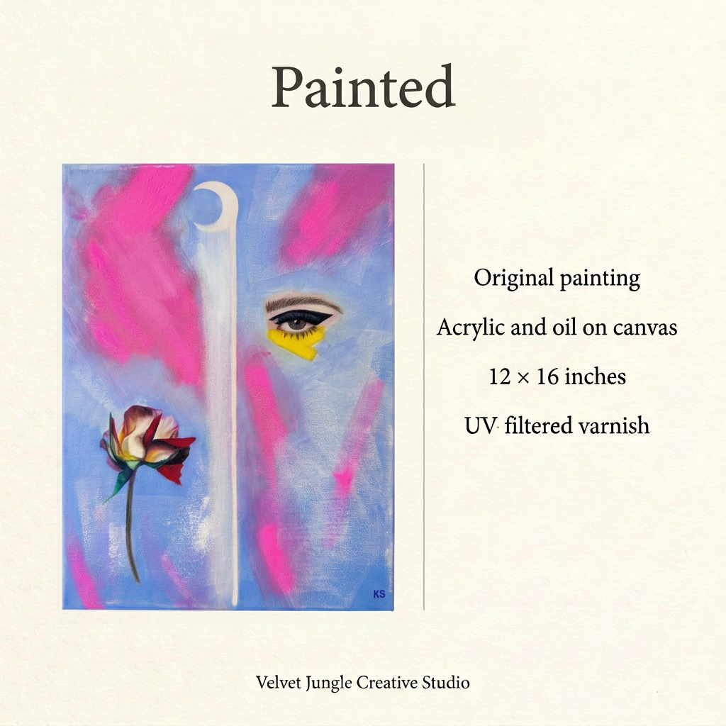 Painted details card