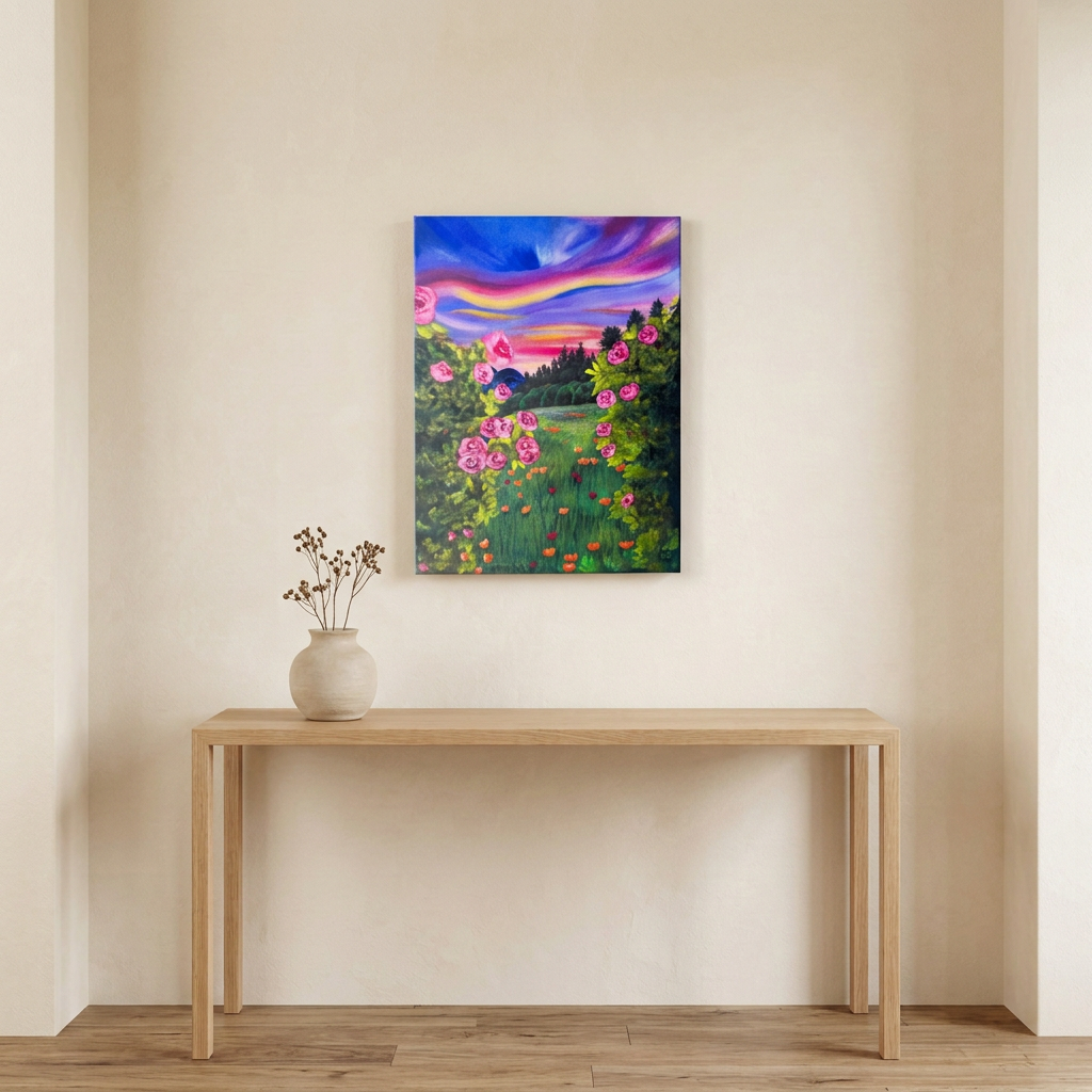 Rosescape room mockup