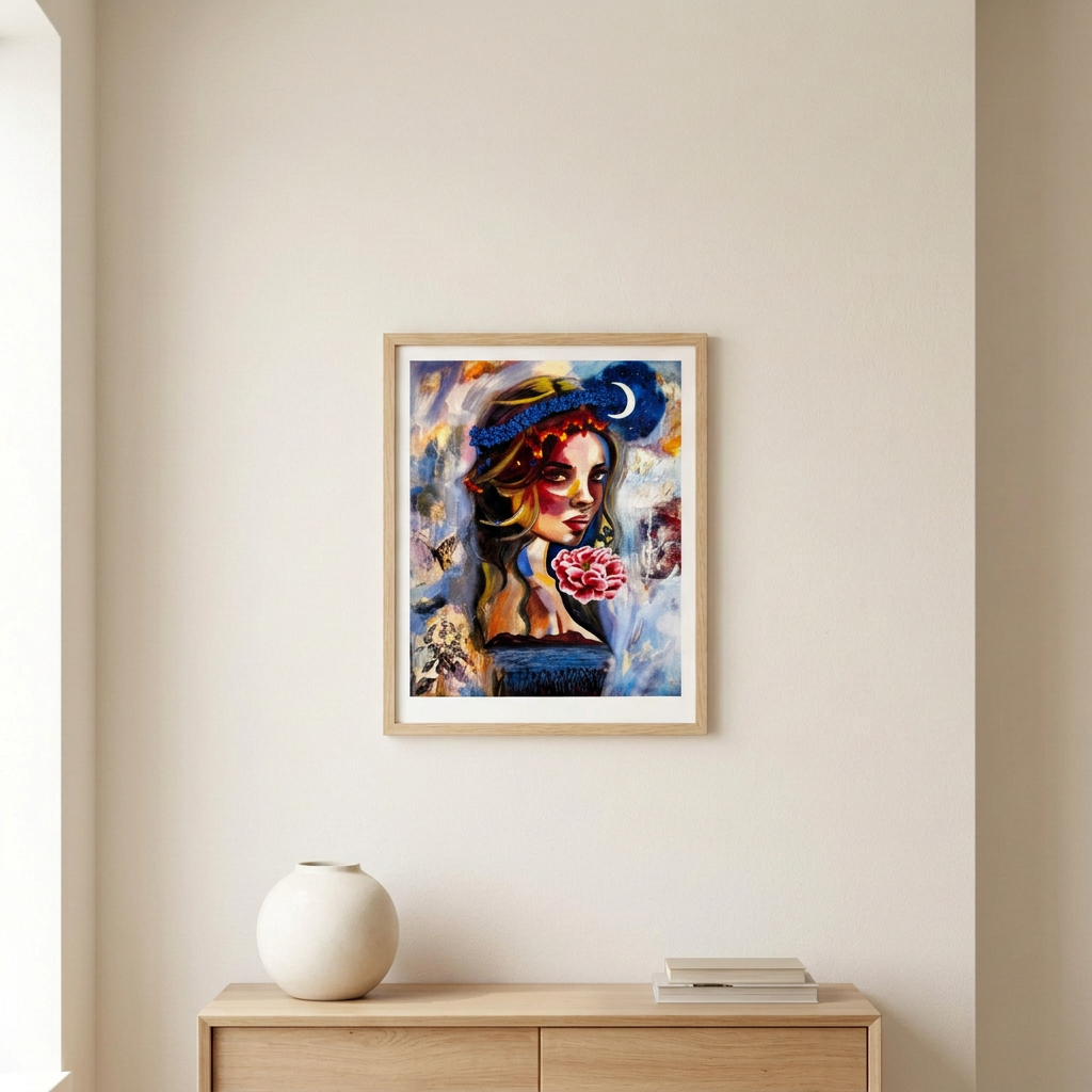 Temper Print room mockup