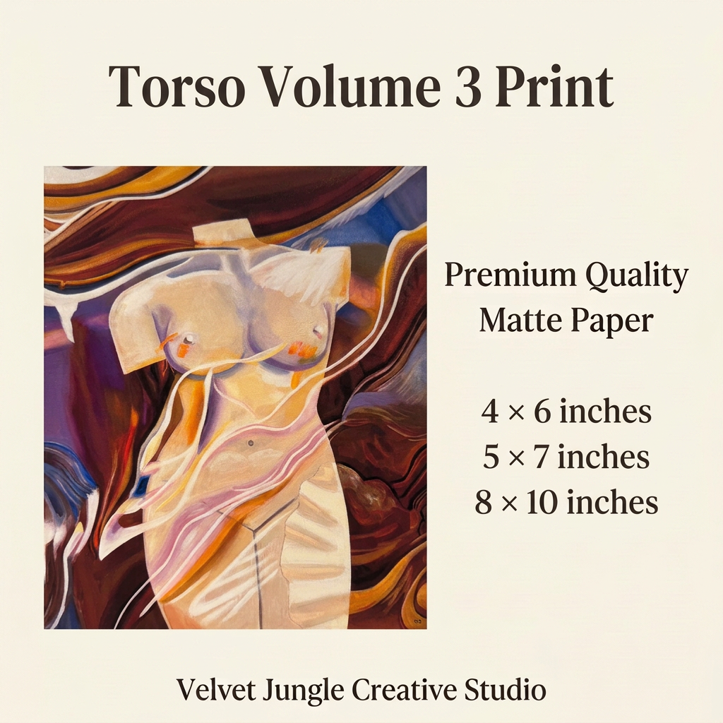 Torso Volume 3 Print details card