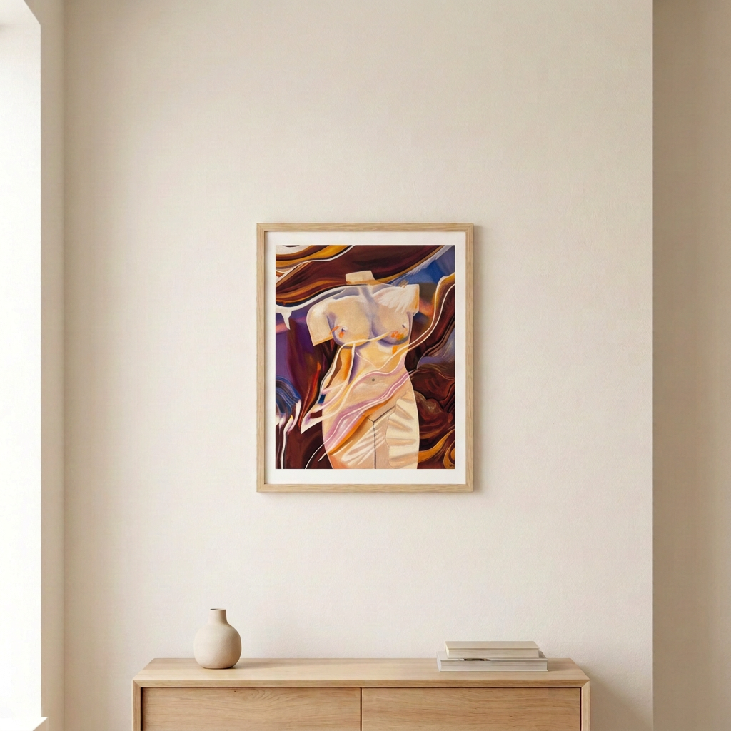 Torso Volume 3 Print room mockup
