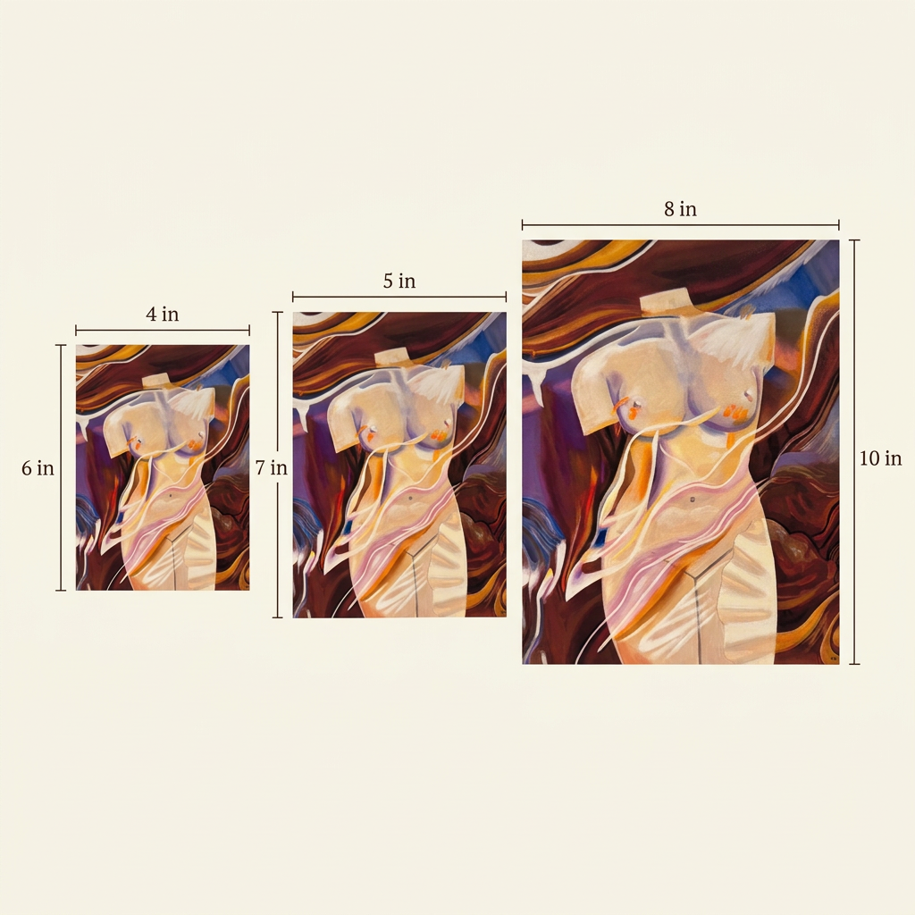 Torso Volume 3 Print size guide