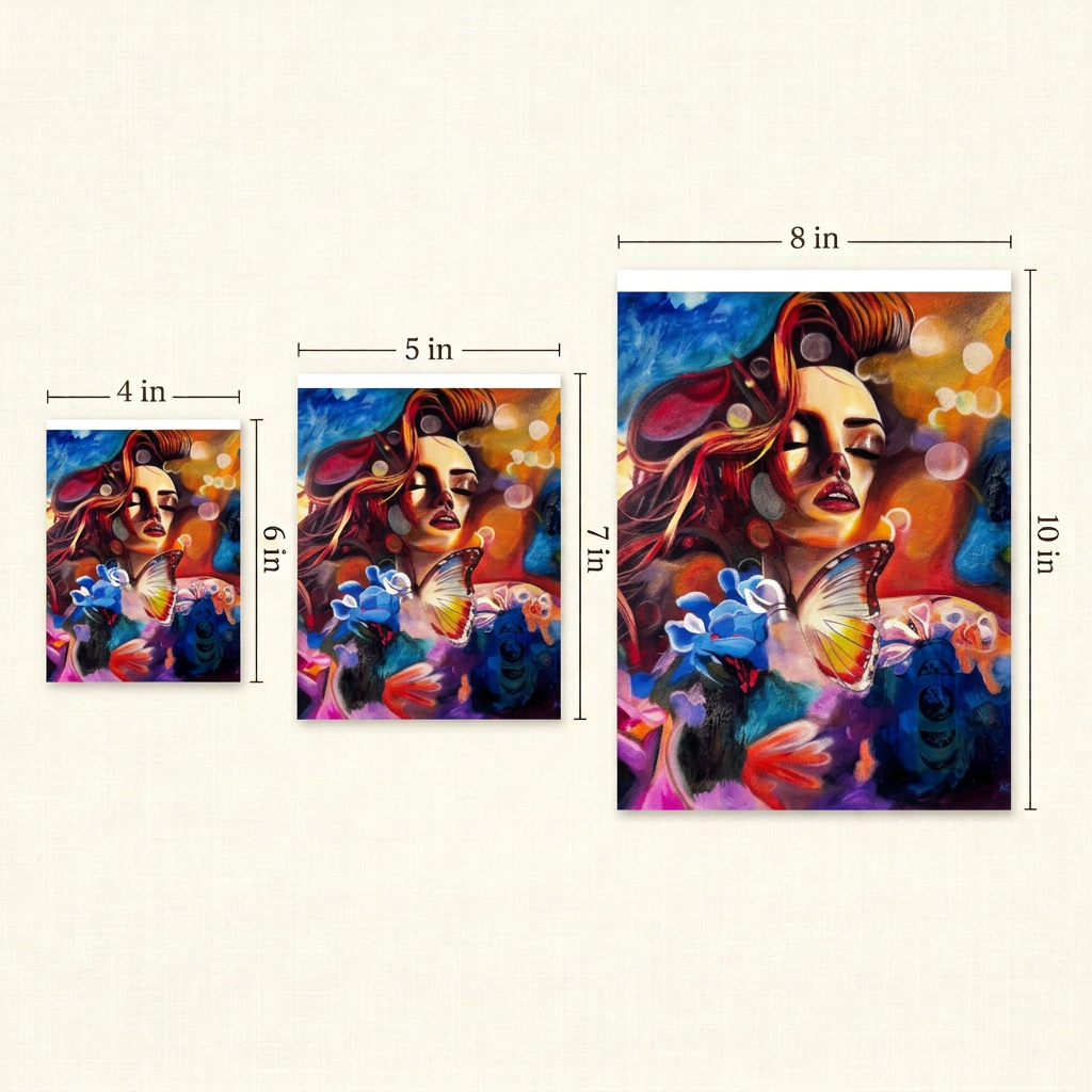 Warm Veil Print size guide