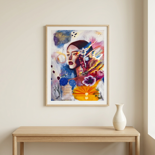 Warriors Symphony Print room mockup