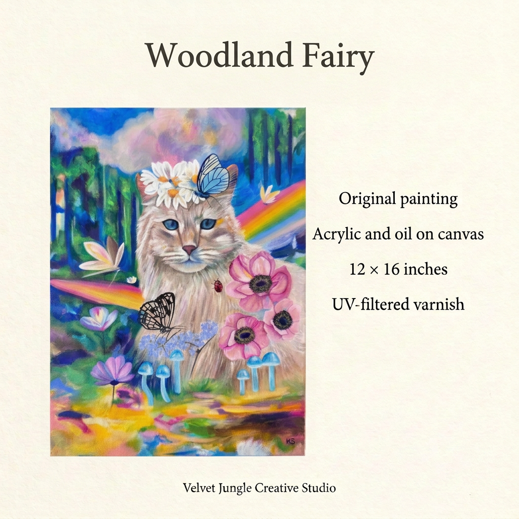 Woodland Fairy details card